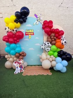 Toy story bday decorations
