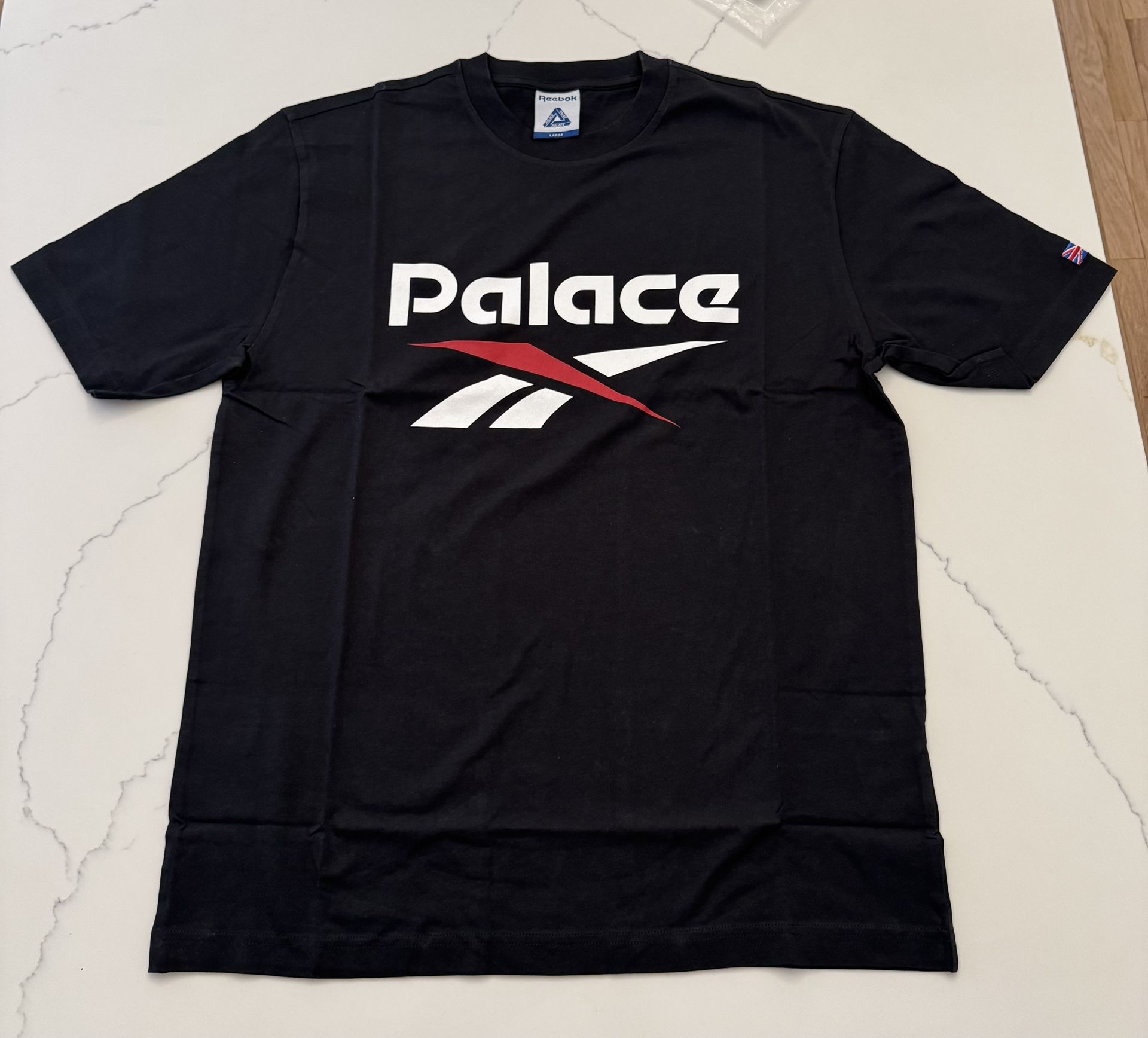 PALACE x REEBOK F/W 2020 P-BOK T-SHIRT BLACK Sz SMALL DS