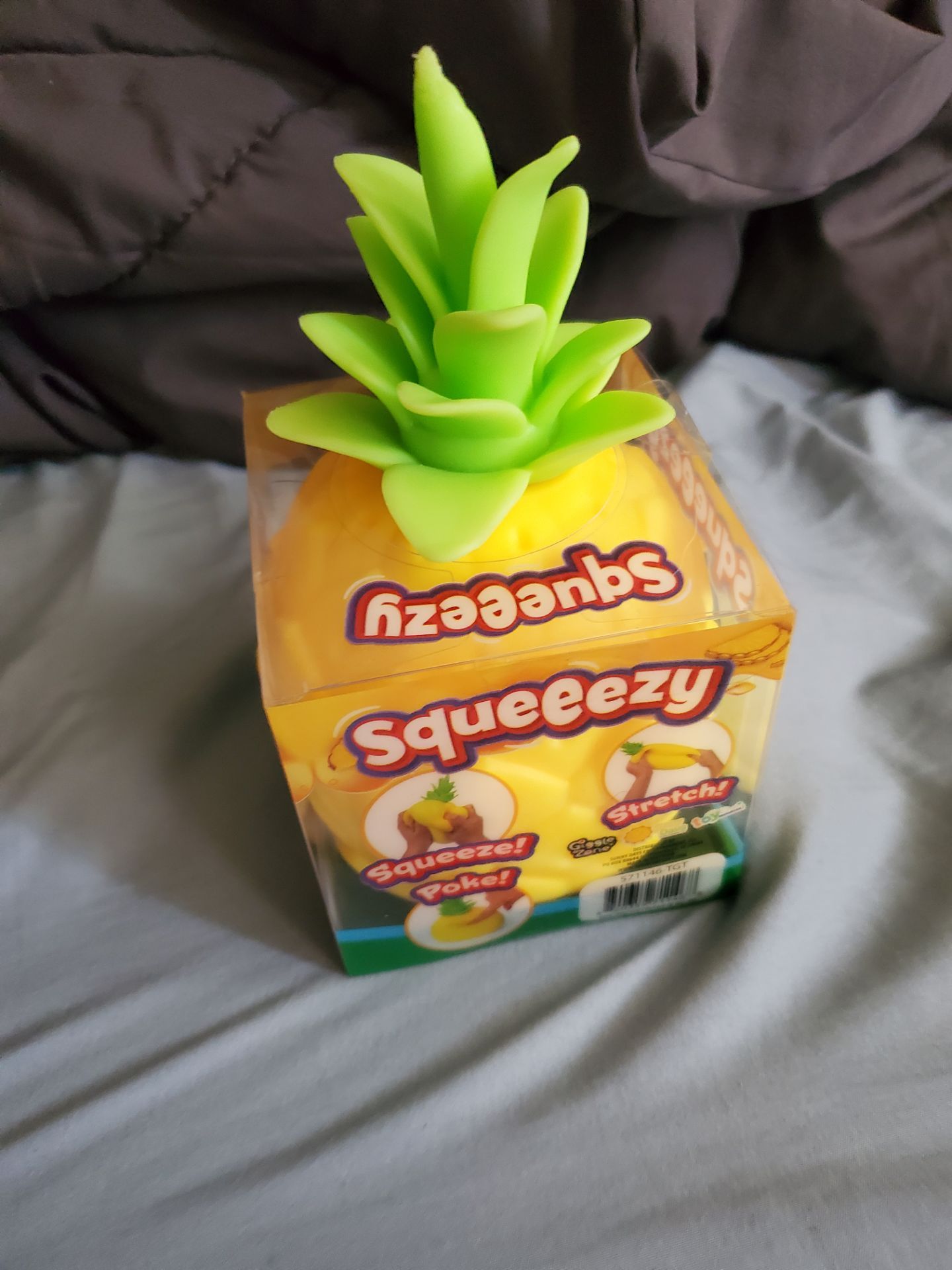 NEW Sunny Days Toymendous Squeezy Pineapple Tiktok Viral Sensory Squishy Toy