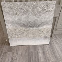 Large Abstract textured glimmer wall art