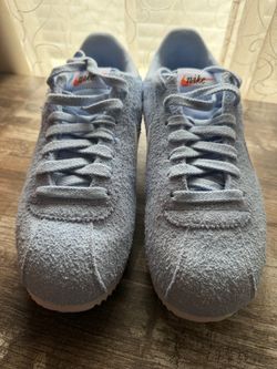 Nike Cortez Sneakers Light Blue Suede