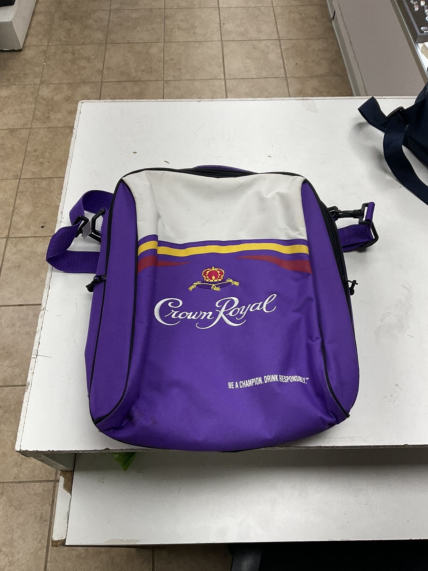 Crown Royale Side, Satchel Cooler Bag