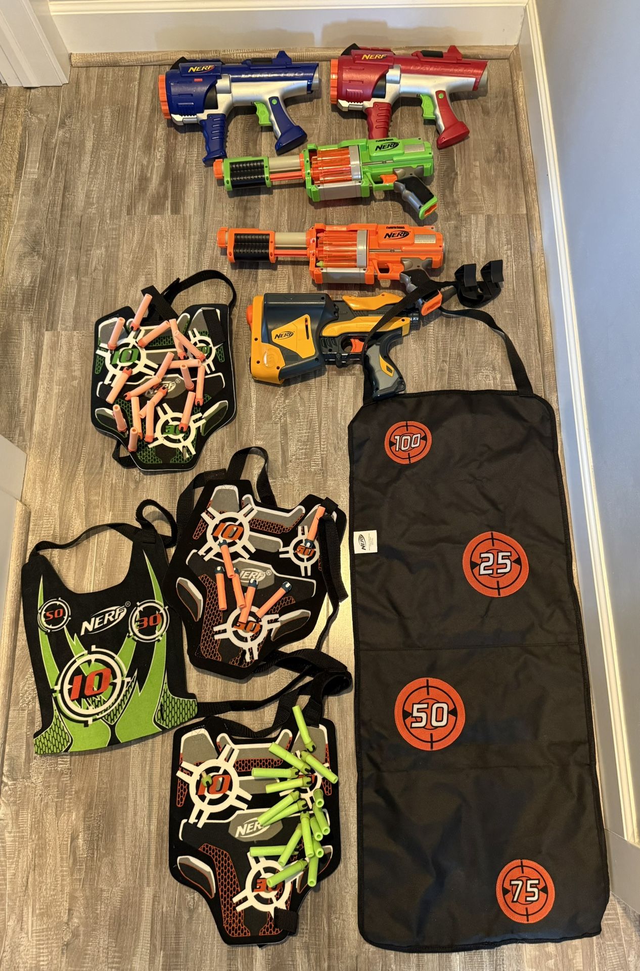 5 Nerf Dart Tag Guns