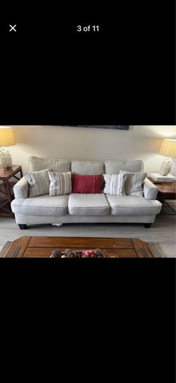 Sleeper sofa and chair for sale