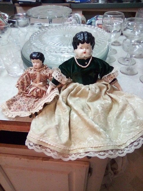 Antique China Dolls from 1800s