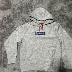 Grey Supreme Hoodie 