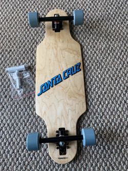 Longboard skateboard drop through complete 29.5” X9” brand new