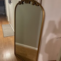 Antique Floor Mirror 