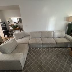 Large Gray Sectional