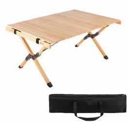 Portable Camping Wood Picnic Table