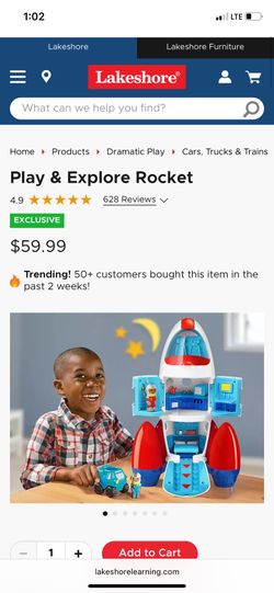 Lakeshore learning rocket toy