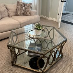 Coffee Table And 2 End Tables