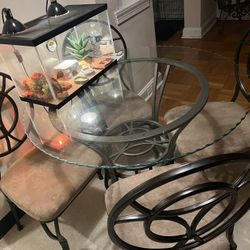Glass Table Set Of 4