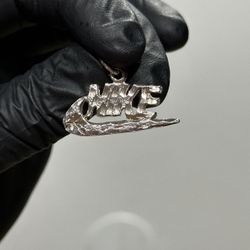 925 Silver Nike Pendant