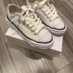 White Maison Mihara Converse 