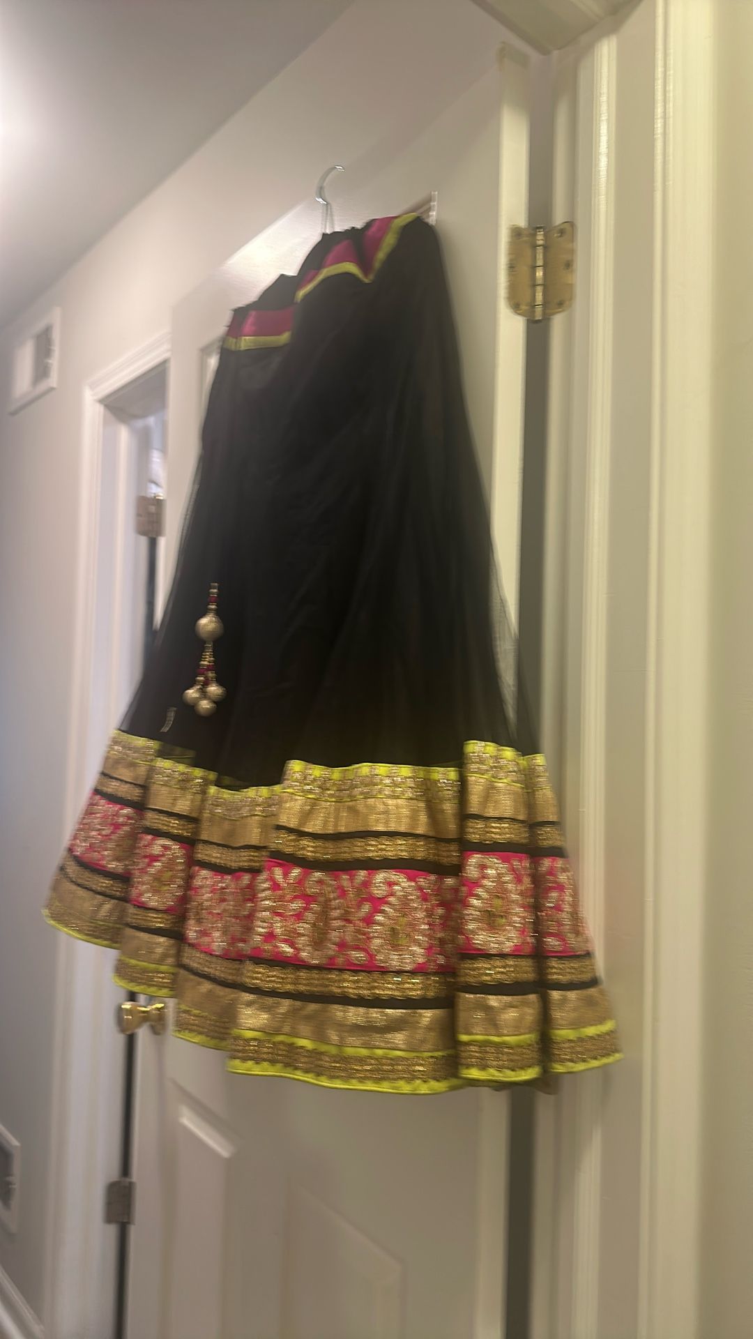 Black 3 Piece Indian Dress
