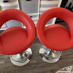 Red Bar Stools