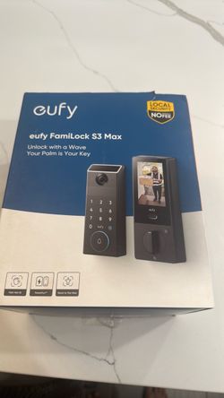 Eufy FamiLock S3 Max video doorbell lock