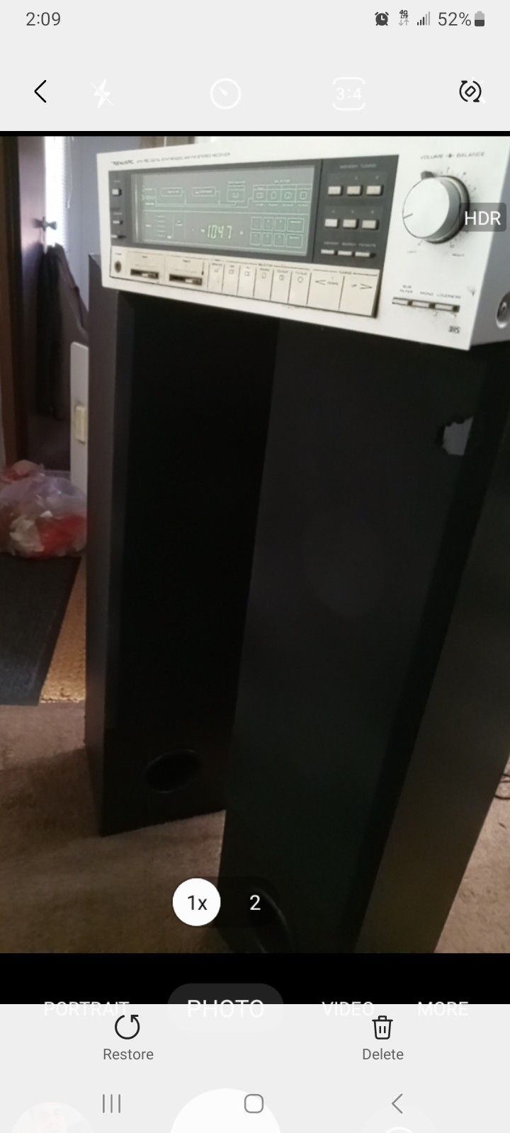 REALISTIC STEREO RECEIVER