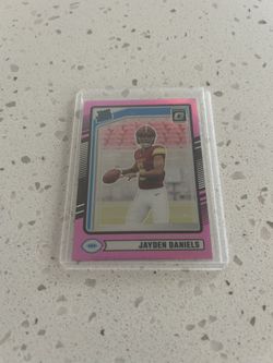 Jayden Daniel’s Pink Optic Rated Rookie