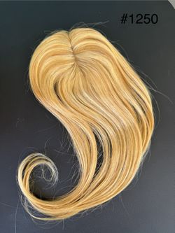 New blonde topper