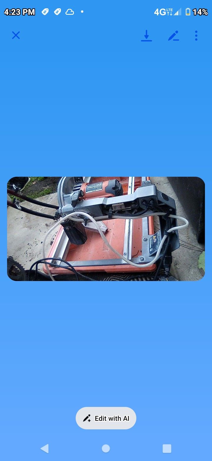 Tile Saw 