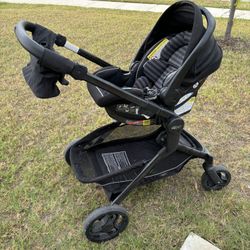 3-1 Graco Mode Nest DLX combo Stroller