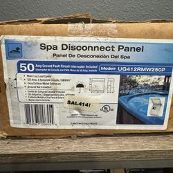 🛁 Midwest 50 Amp Spa Disconnect Panel – Model UG412RMW250P