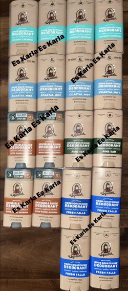 DR. SQUATCH Men's Natural Solid Deodorant $6 each.  OR 4 for $22
