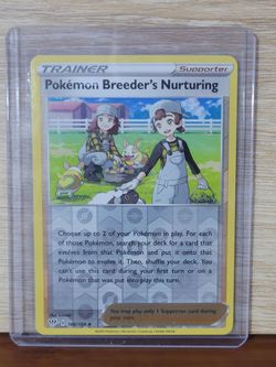 Pokémon Breeder's Nurturing  - Pokémon TCG Card Reverse Holographic  - Mint