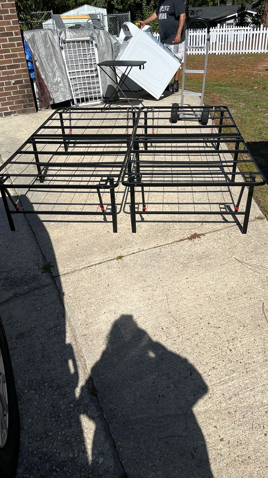 Bed Frame Can Be A King Size Or Two Cots Just Need Mattress