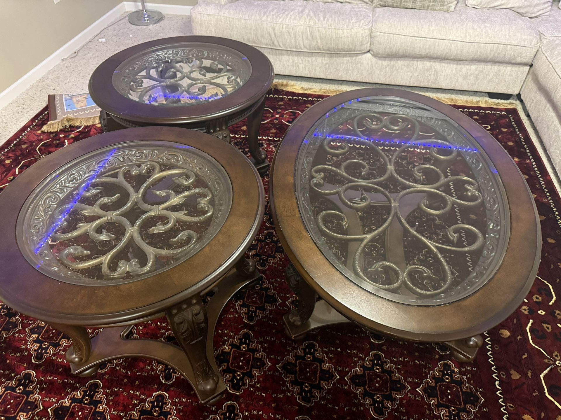 4 Piece Coffee Table Set/console Table