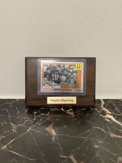 2003 Topps All American Football Peyton Manning Card #55