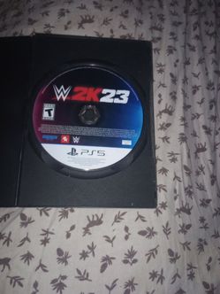 WWE 2K23 PS5 Game Disc