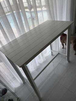 Rectangular White Table