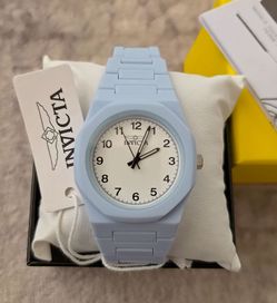 BRAND NEW - Invicta Celestial Unisex Watch, 40mm, Blue, Butterfly Clasp