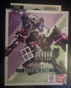 Gundam Card Game Celestial Drive Started Deck