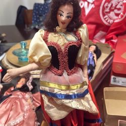 vintage 1940's itallian doll 