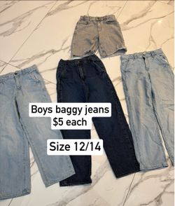 Boys baggy jeans