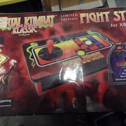 Classic Mortal Kombat Arcade Controller with Mortal Kombat I,II and Ultimate Mortal Kombat III for Xbox 360 