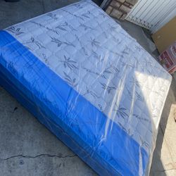 BRAND NEW PILLOW TOP MATTRESSES ✅ COLCHONES NUEVOS PILLOW TOP 💯‼️ QUEEN SIZE $150 ❌ $210 With Box Spring FULL SIZE $140❌ $200 With Box Spring💥