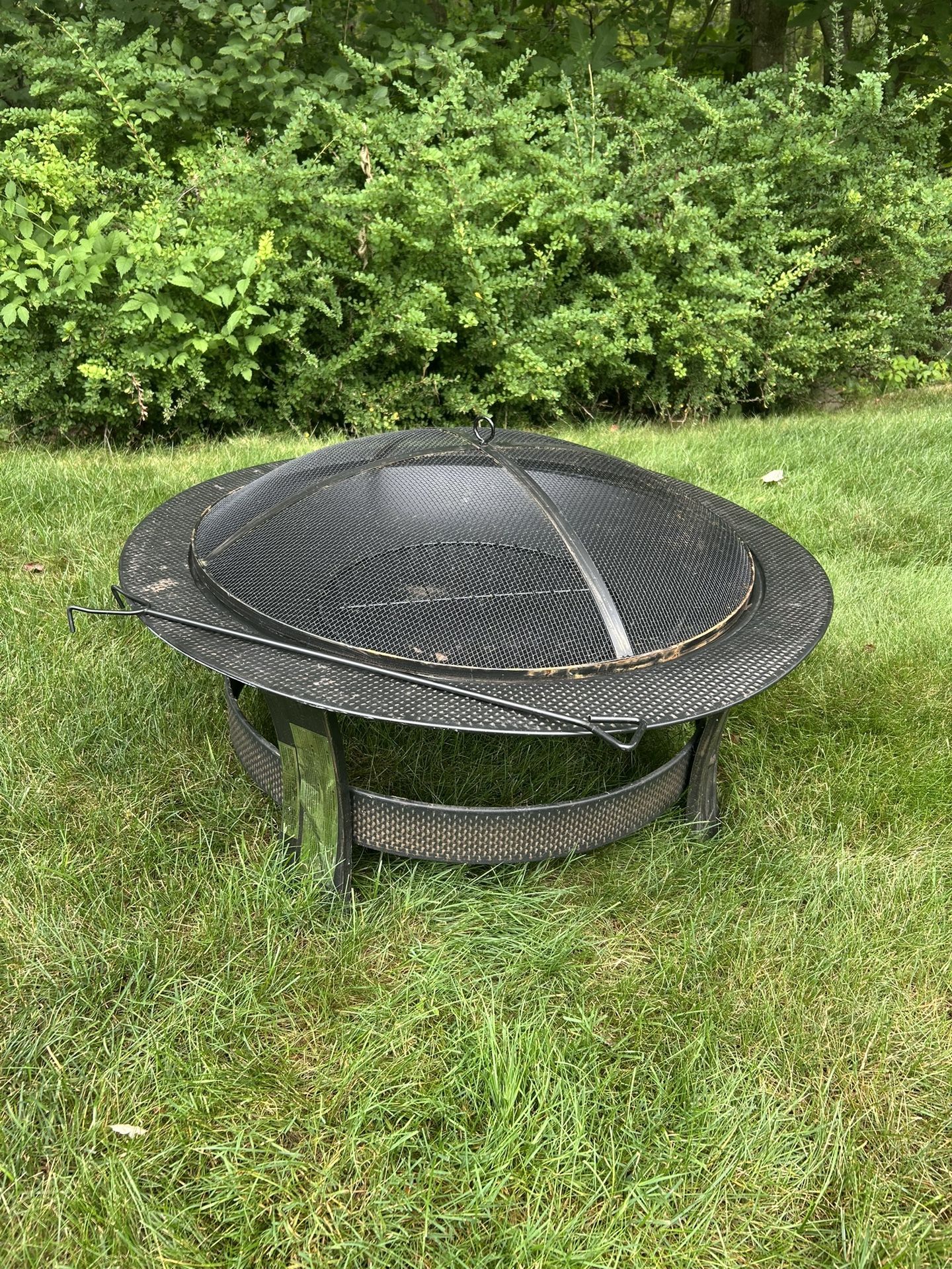 Fire Pit Wood Burning 35 Inch