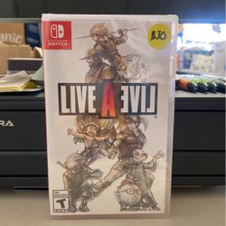 NINTENDO SWITCH live A evil game