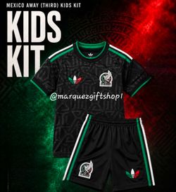 Kids Mexico 2026 World Cup Jerseys Set
