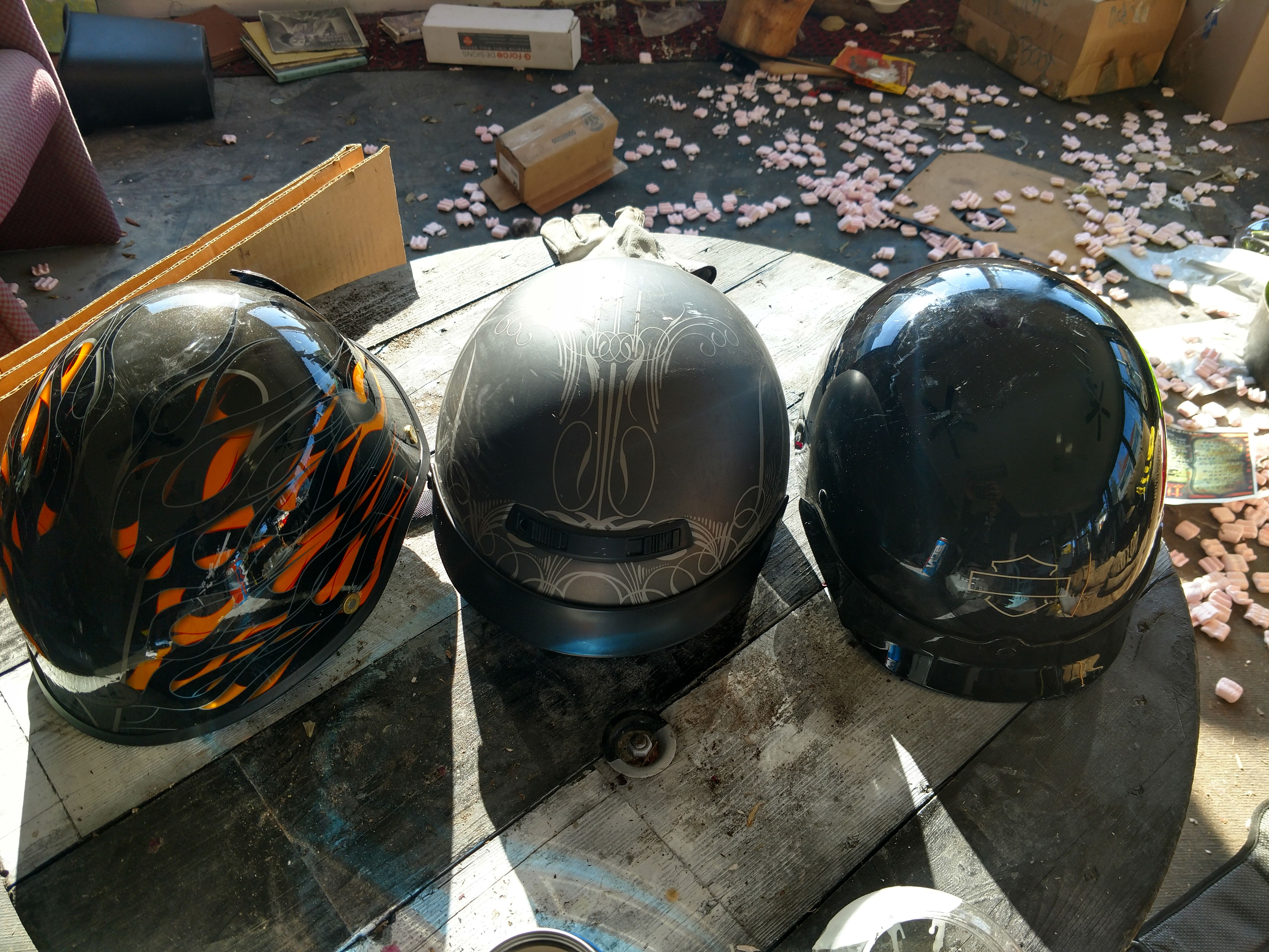 Helmets Bell and DOT