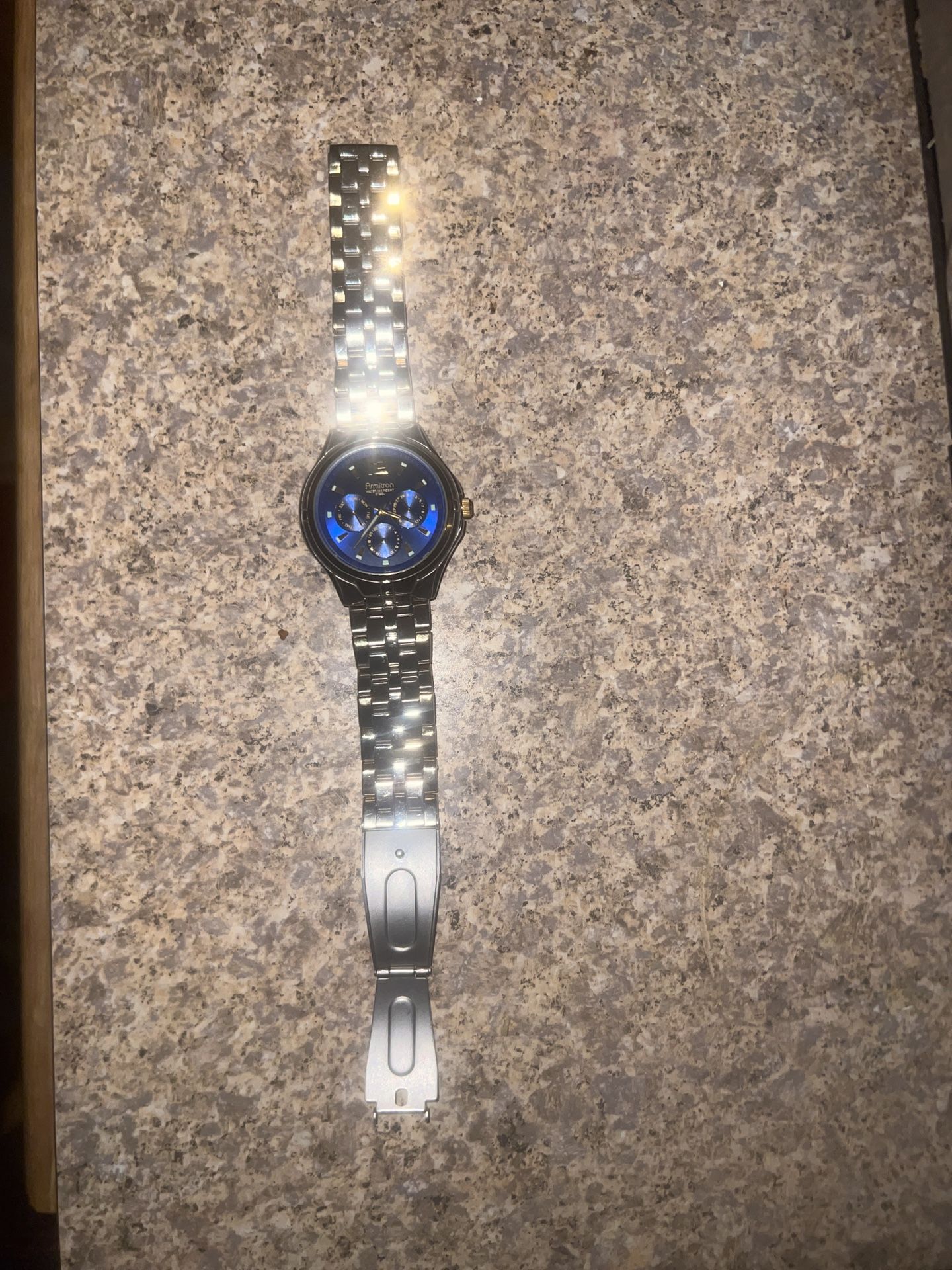 Armiltron Two Tone Stainless Steal Water Resist Watch