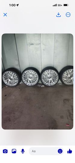 24 inch forgiato Big cap offset 24 inch rims 5x120