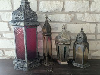 Ornate Lantern Set