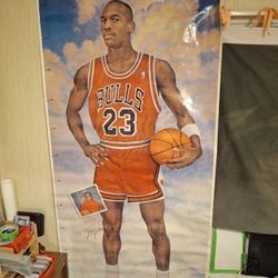 Original 1988 Michael Jordan Poster 