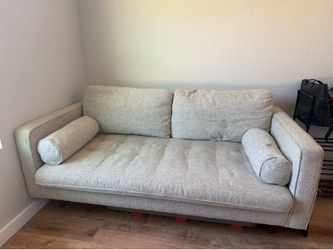 Grey Loveseat